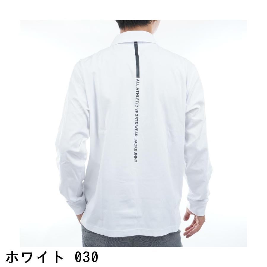 Jack Bunny!!（ジャックバニー） スムース長袖ポロシャツ : GDOゴルフ