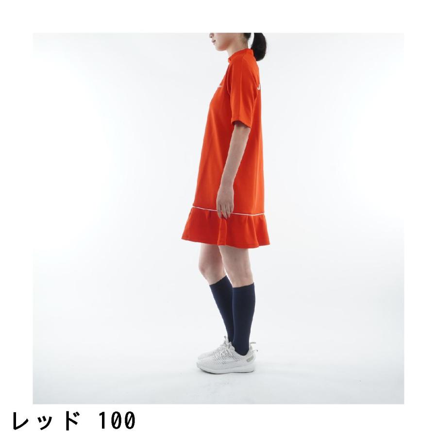 【美品】JACK BUNNY ワンピース Jack Bunny!!（ジャックバニー） 天竺ポンチ 半袖ワンピース レディス