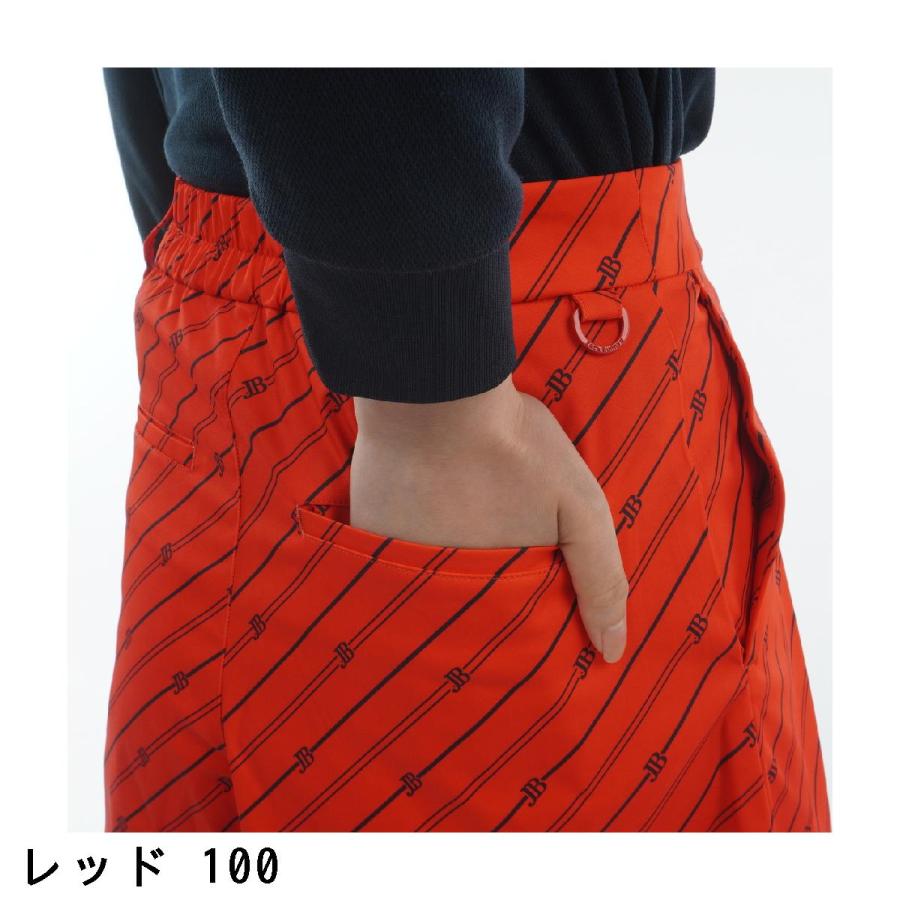 ジャックバニー Jack Bunny!! ストレッチ プリント キュロットスカート レディスの画像