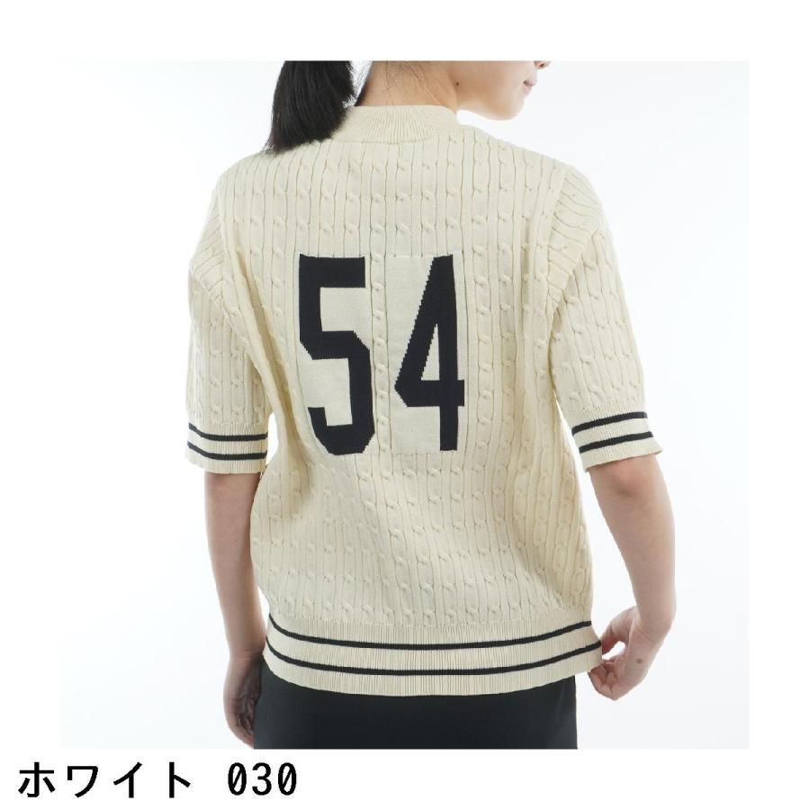 Jack Bunny!!（ジャックバニー） ケーブル 半袖モックネックシャツ