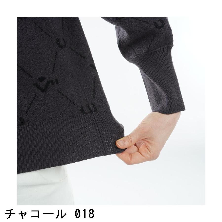 VIVA HEART（ビバハート） ラシェル柄 ジャカード モックネックプル