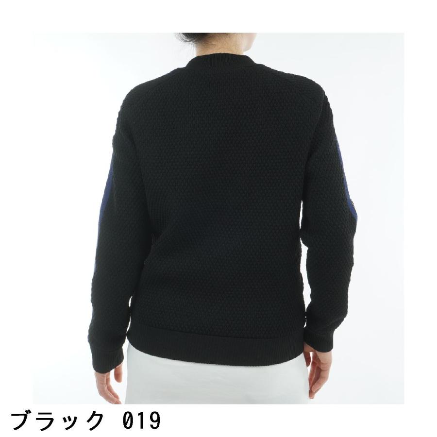 VIVA HEART（ビバハート） 裏地付き 配色ライン プルオーバーセーター