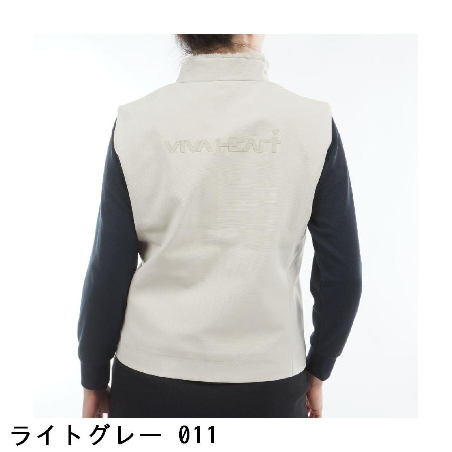 ビバハート　VIVA HEART　ストレッチ ファーポケットベスト　レディス VIVA HEART（ビバハート） ストレッチ ファーポケットベスト レディス