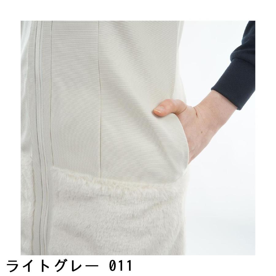 ビバハート VIVA HEART ストレッチ ファーロングジレ ワンピース レディス_8