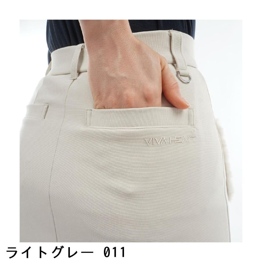 VIVA HEART（ビバハート） ストレッチ ファーポケット 台形ミニ