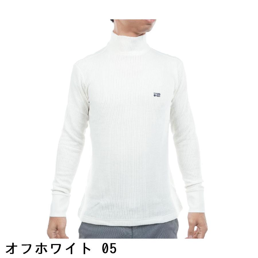 ロサーセン　ROSASEN　ストレッチ 微起毛 ワッフル ハイネックインナー長袖シャツ　レディス Rosasen（ロサーセン） ストレッチ 微起毛 ワッフル ハイネック