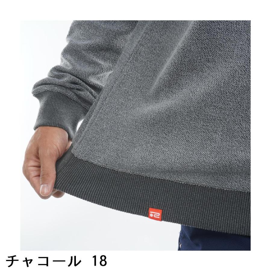 Rosasen（ロサーセン） 裏毛裏使い ウォッシュドプルオーバー : GDO