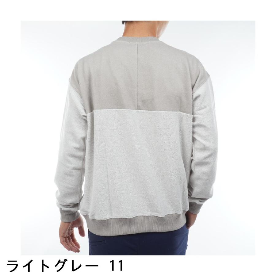 Rosasen（ロサーセン） 裏毛裏使い ウォッシュドプルオーバー : GDO