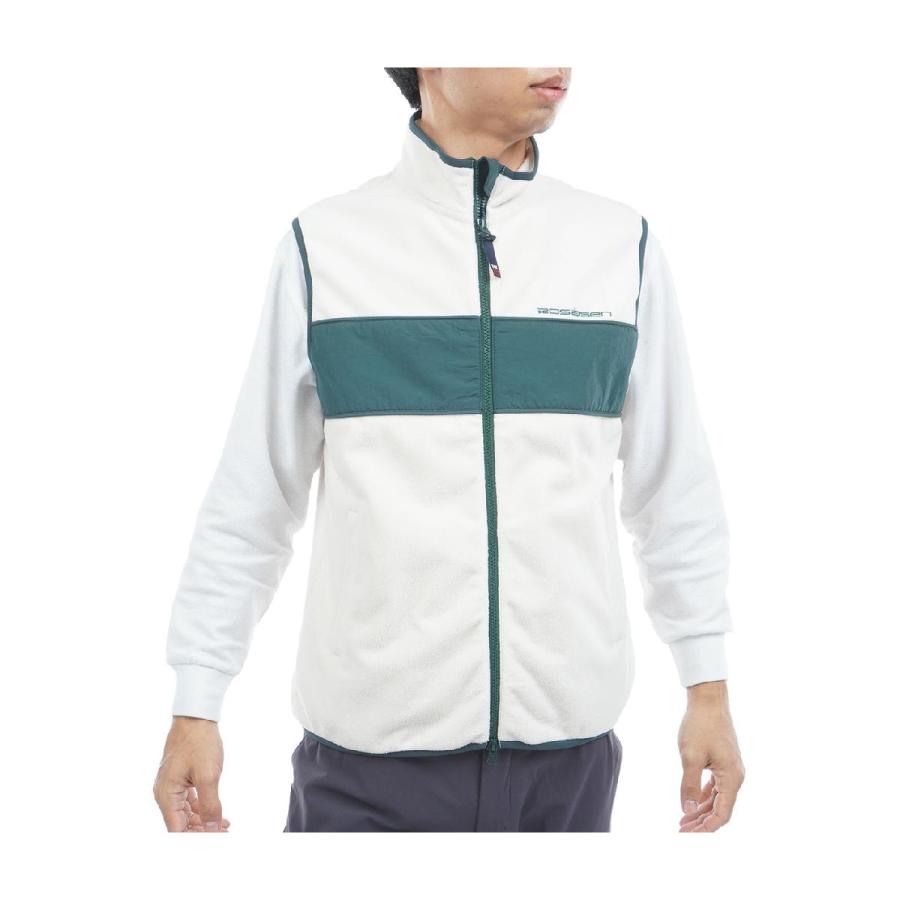 ロサーセン　ROSASEN　ウォームシールドフリース ストレッチ フルジップ切替ベスト Rosasen（ロサーセン） ウォームシールドフリース ストレッチ