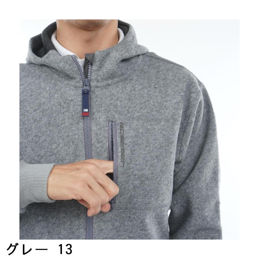 Rosasen（ロサーセン） ストレッチ ツイードダンボール ジップ