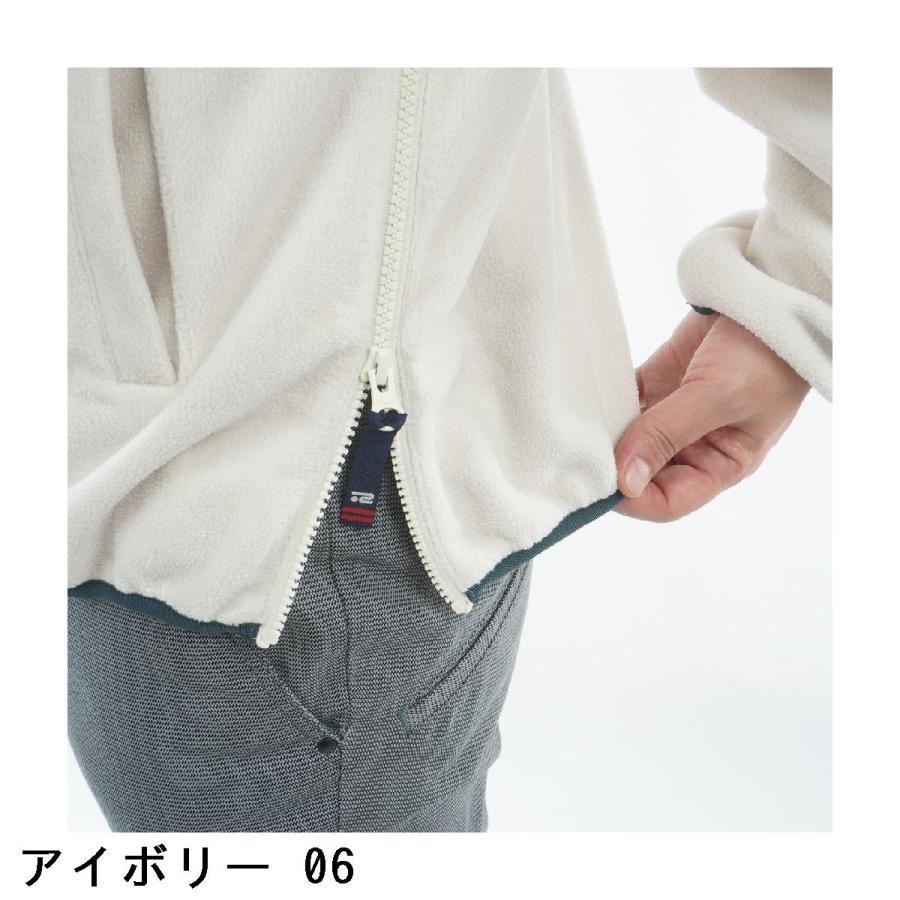 Rosasen（ロサーセン） ウォームシールドフリース ハーフジップ切替