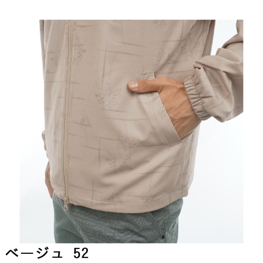 Rosasen（ロサーセン） ストレッチ パームツリー柄 コーチジャケット