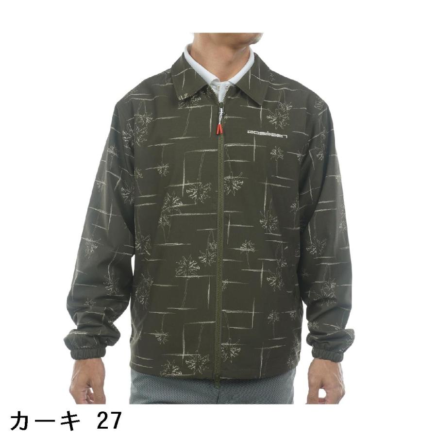 ロサーセン　ROSASEN　ストレッチ パームツリー柄 コーチジャケット Rosasen（ロサーセン） ストレッチ パームツリー柄 コーチジャケット