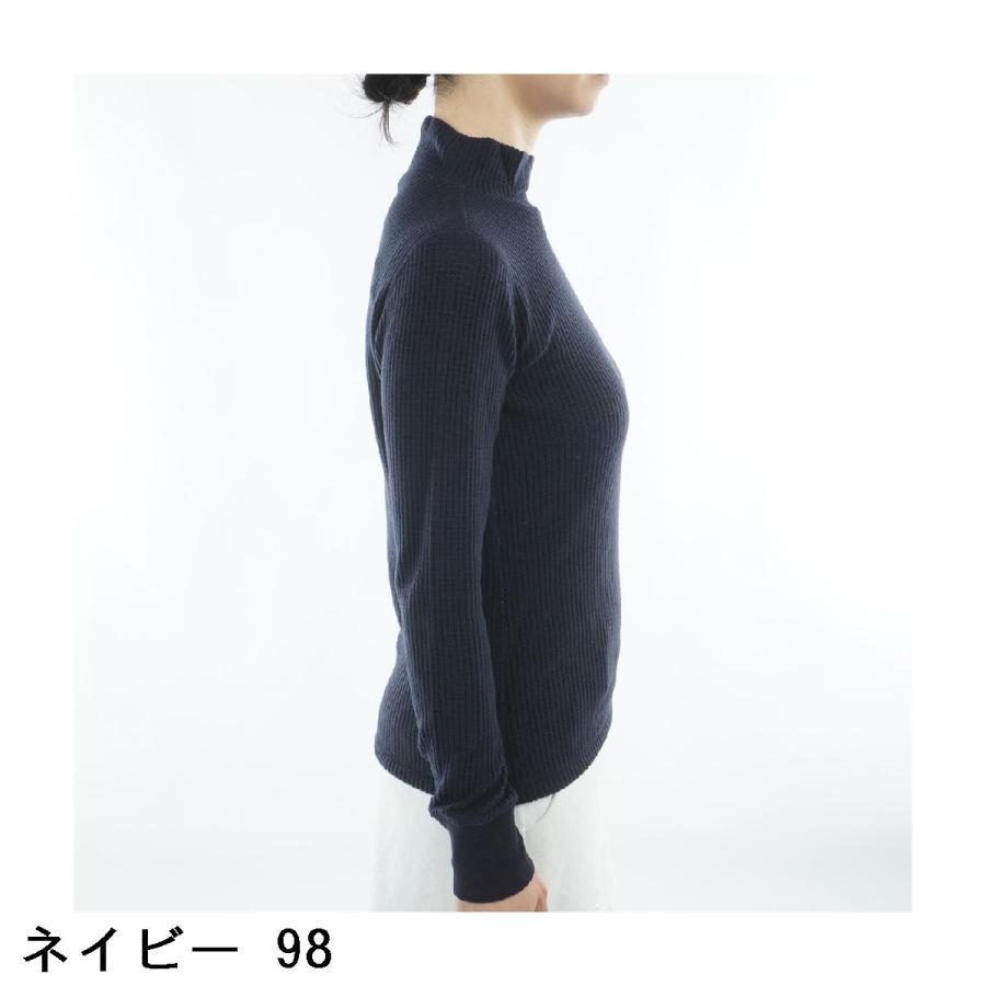   Golf 長袖タートルネックシャツ 表微起毛 LL Rosasen（ロサーセン） ストレッチ 微起毛 ワッフル ハイネック長袖