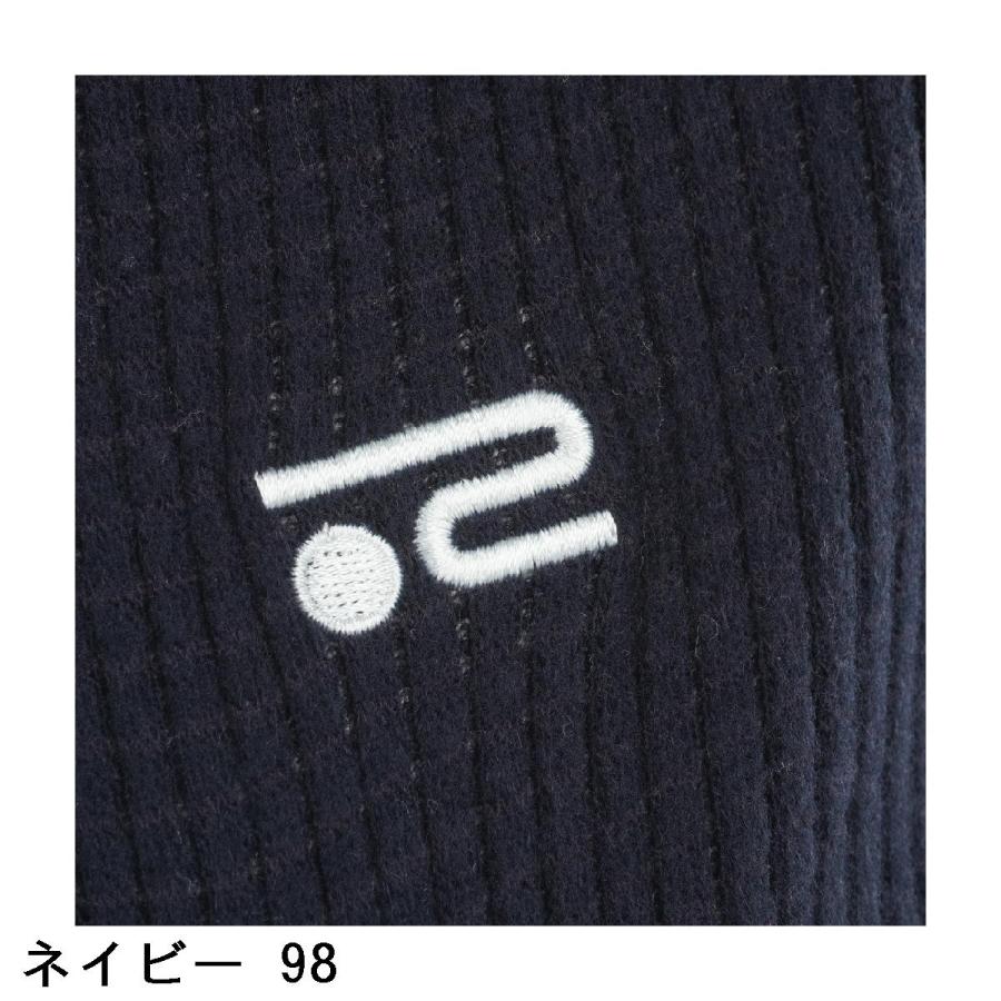 Rosasen（ロサーセン） ストレッチ 微起毛 ワッフル ハイネック長袖