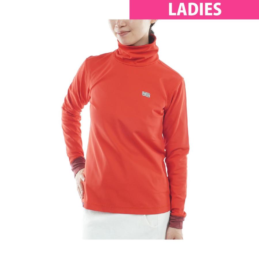 ロサーセン　ROSASEN　ストレッチ 裏起毛 ハイネックプルオーバー　レディス Rosasen（ロサーセン） ストレッチ 裏起毛 ハイネックプルオーバー