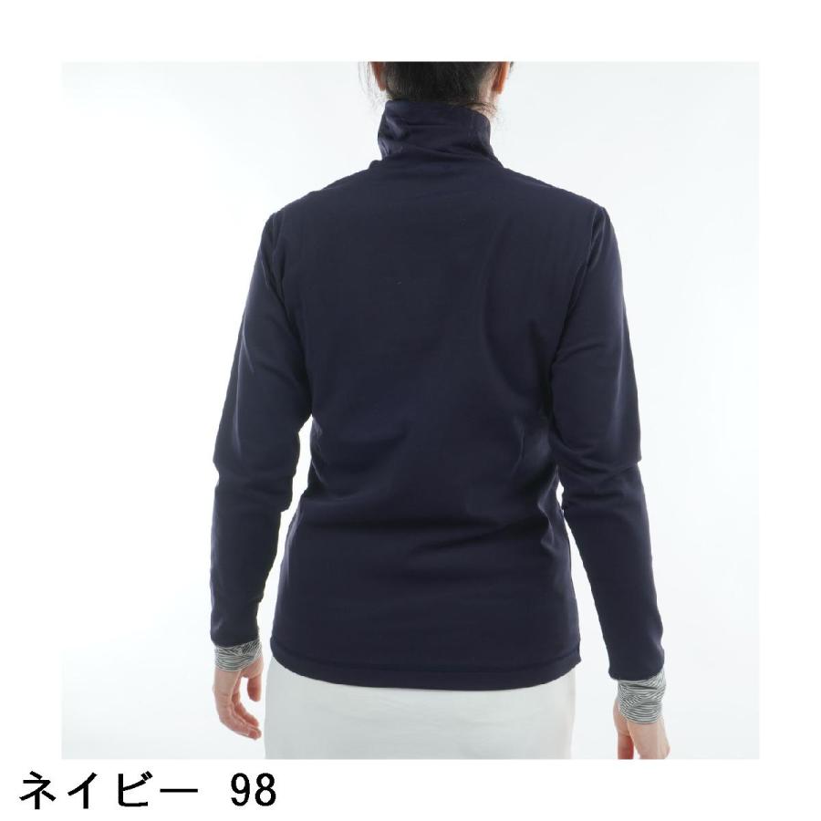 Rosasen（ロサーセン） ストレッチ 裏起毛 ハイネックプルオーバー