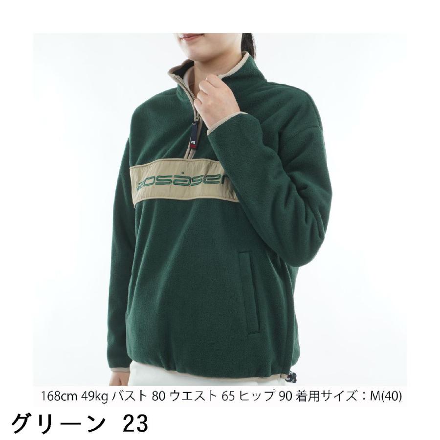 Rosasen（ロサーセン） ウォームシールドフリース ハーフジップ切替