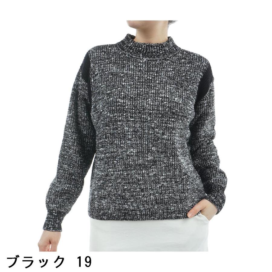 ロサーセン ROSASEN A-Line フェザーヤーン スラブ 片畦セーター レディスの画像