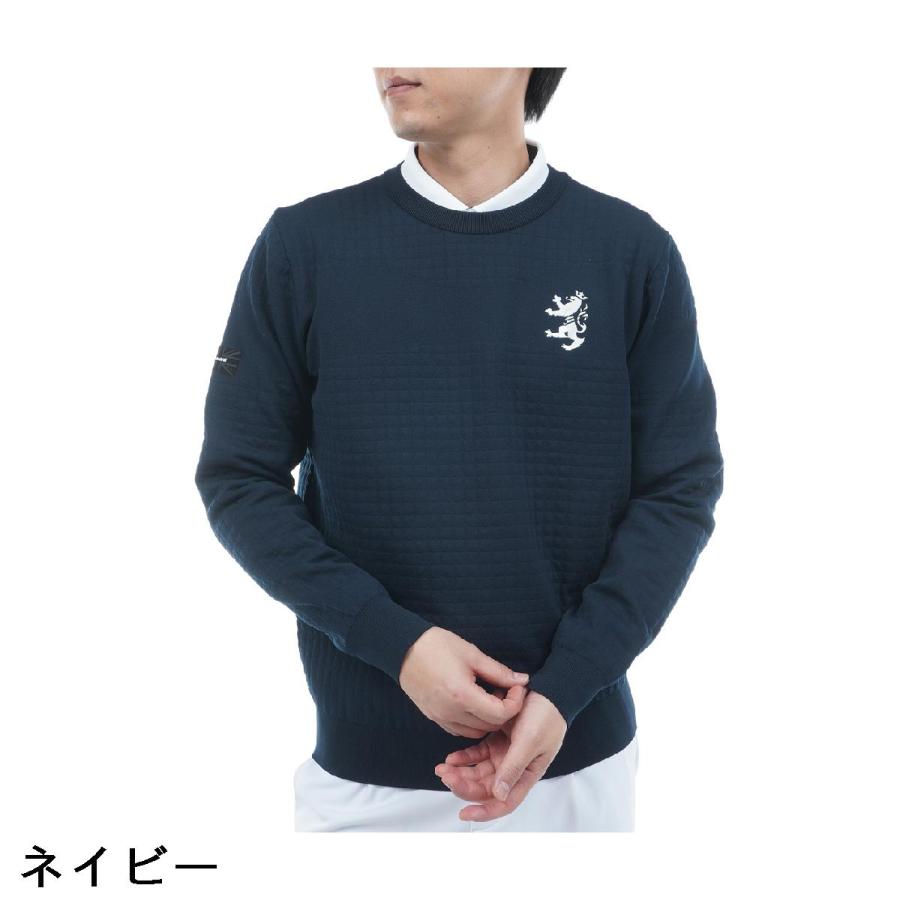 Admiral（アドミラル） リップジャカード クルーネックセーター : GDO