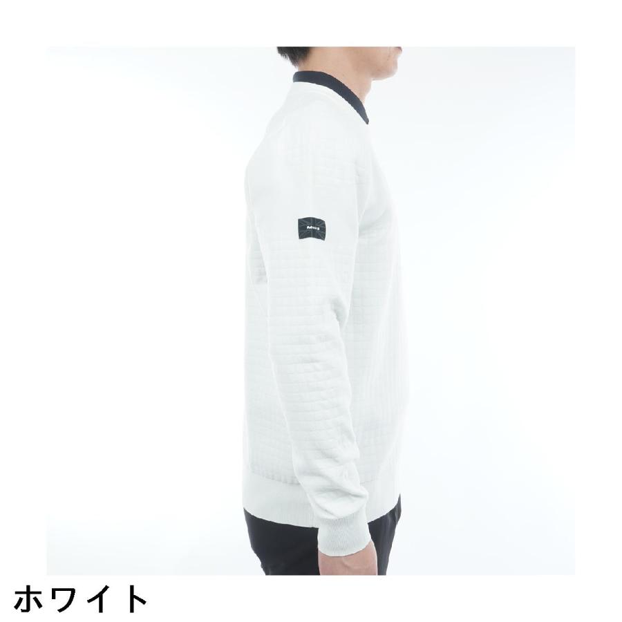 アドミラル　Admiral　リップジャカード クルーネックセーター Admiral（アドミラル） リップジャカード クルーネックセーター : GDO