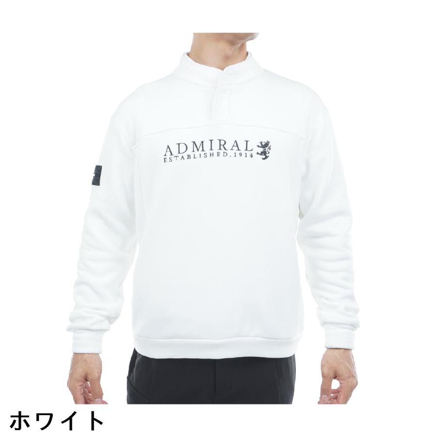 Admiral（アドミラル） カルイシ 裏起毛 ハーフドットボタン