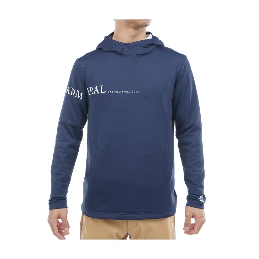 アドミラル　Admiral　速ポカ 裏起毛 ストレッチ 長袖フーディーシャツ Admiral（アドミラル） 速ポカ 裏起毛 ストレッチ 長袖フーディー