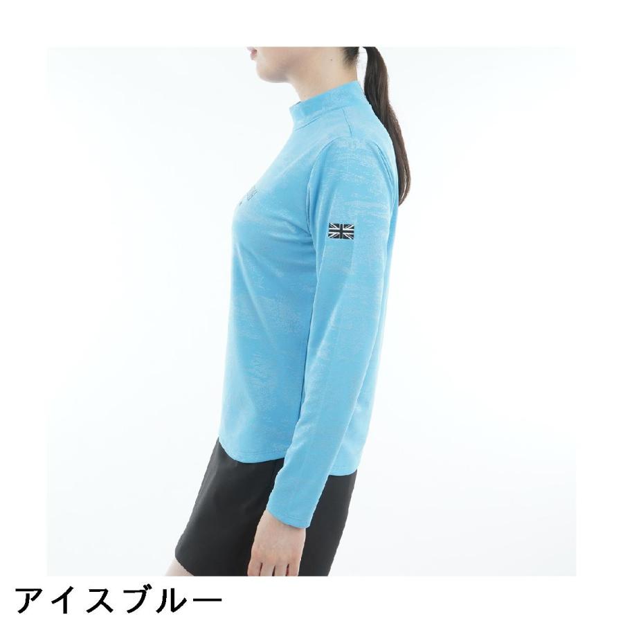 Admiral（アドミラル） ストレッチ ゴルフジャガード 長袖モックネック