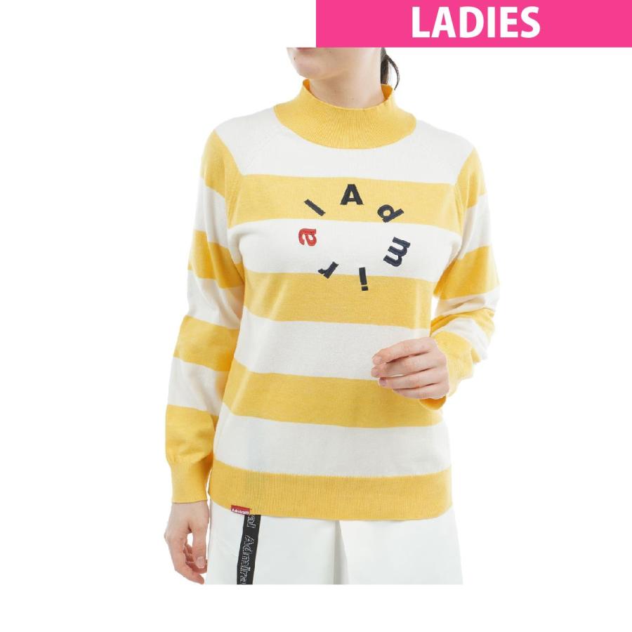 アドミラル　Admiral　ホカタッチ ボトルネックボーダーセーター　レディス Admiral（アドミラル） ホカタッチ ボトルネックボーダーセーター