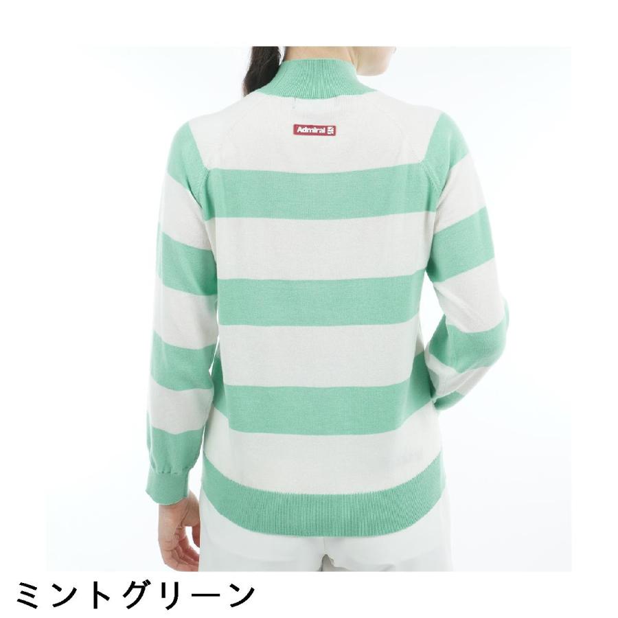 Admiral（アドミラル） ホカタッチ ボトルネックボーダーセーター
