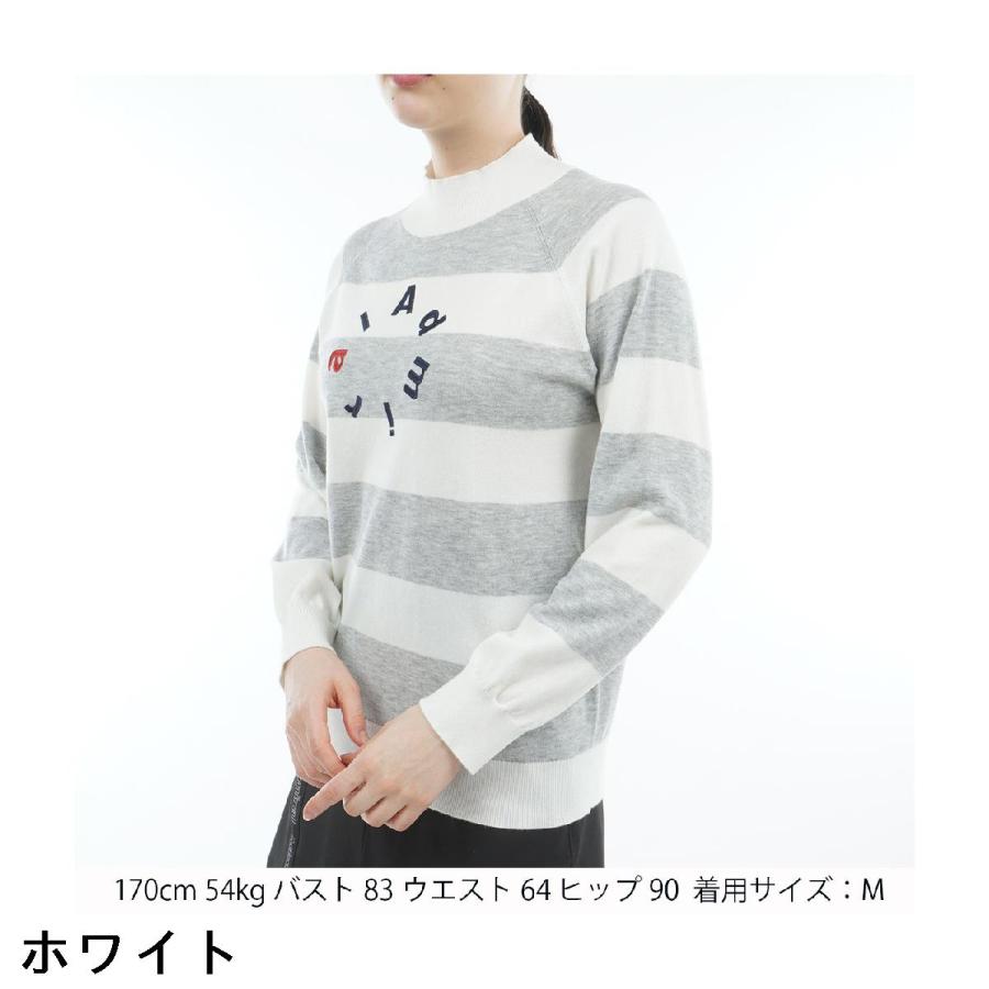 アドミラル　Admiral　ホカタッチ ボトルネックボーダーセーター　レディス Admiral（アドミラル） ホカタッチ ボトルネックボーダーセーター