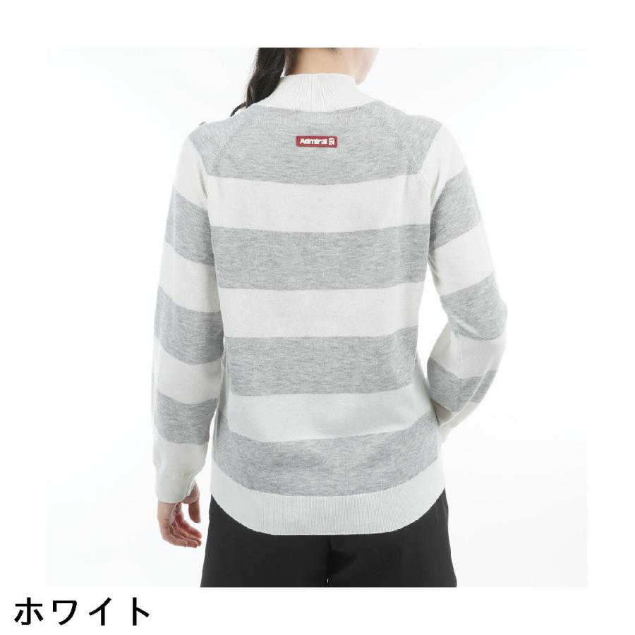Admiral（アドミラル） ホカタッチ ボトルネックボーダーセーター