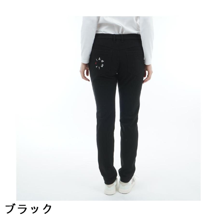 アドミラル Admiral ストレッチ ハイテンション 裏起毛スリムパンツ レディスの画像