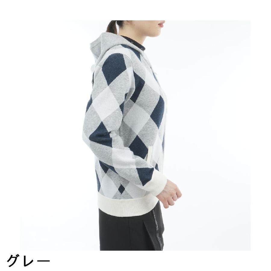 Admiral（アドミラル） ストレッチ アーガイル フルジップパーカー