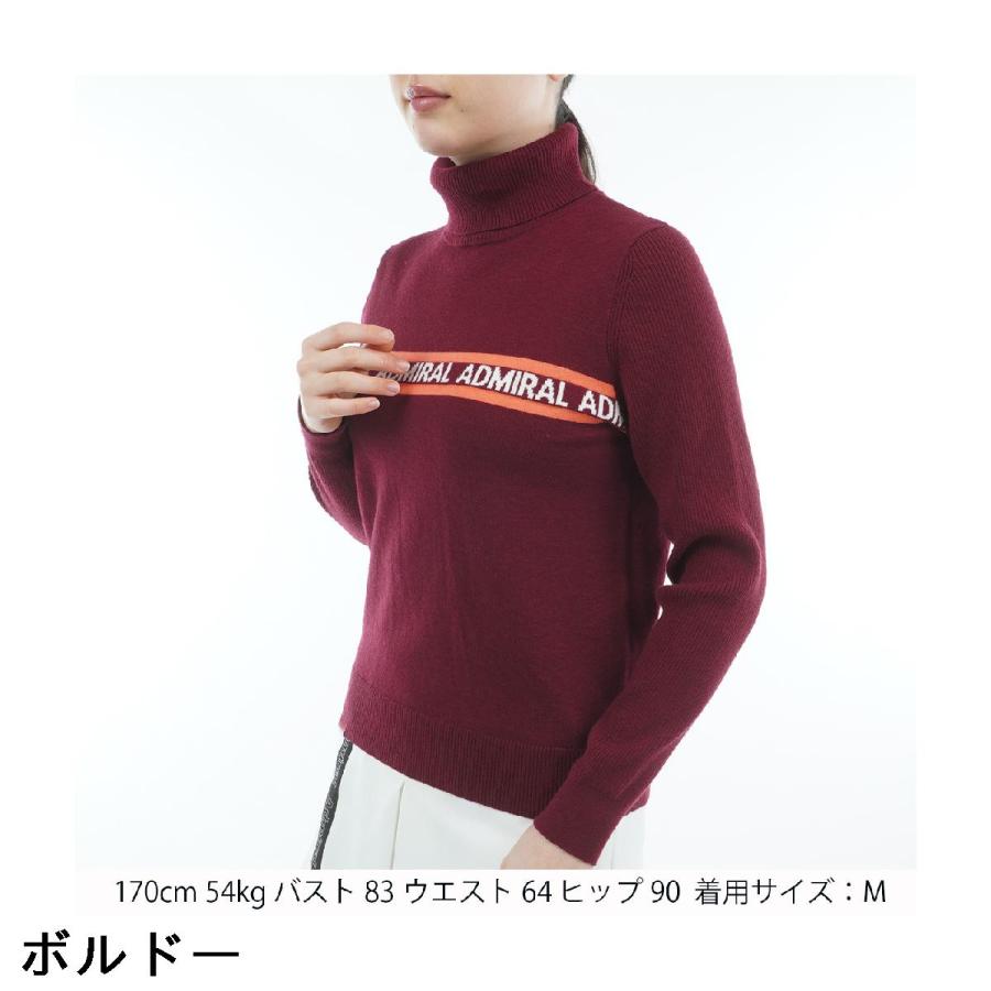 Admiral（アドミラル） ストレッチ ホカタッチ タートルネックセーター