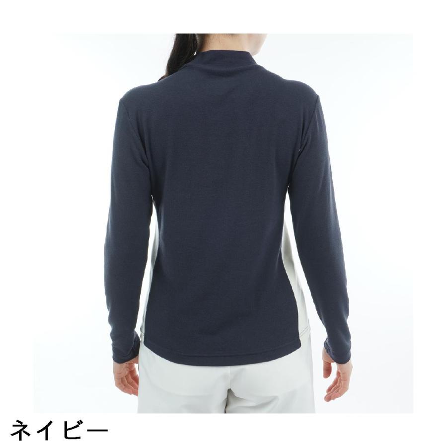 Admiral（アドミラル） ストレッチ スエード起毛 モックネック長袖