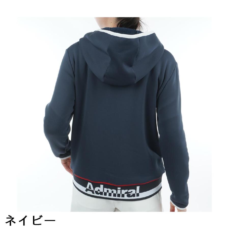 Admiral（アドミラル） 裏起毛 カルイシ 軽量ジップフーディーパーカー