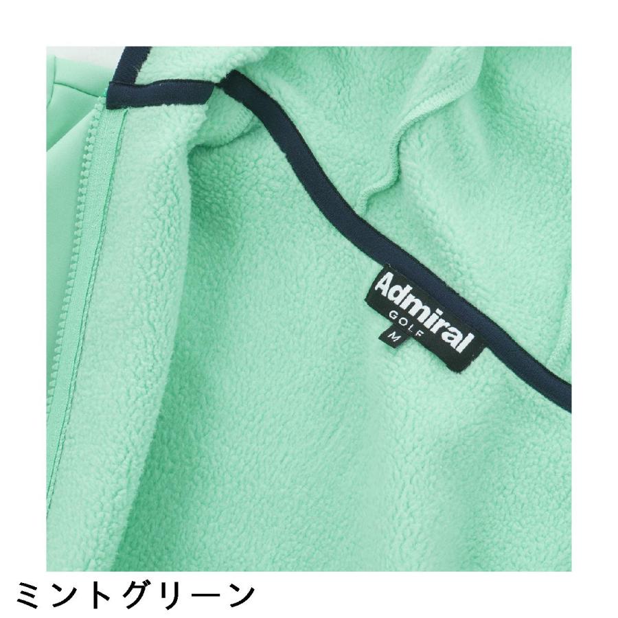 Admiral（アドミラル） 裏起毛 カルイシ 軽量ジップフーディーパーカー