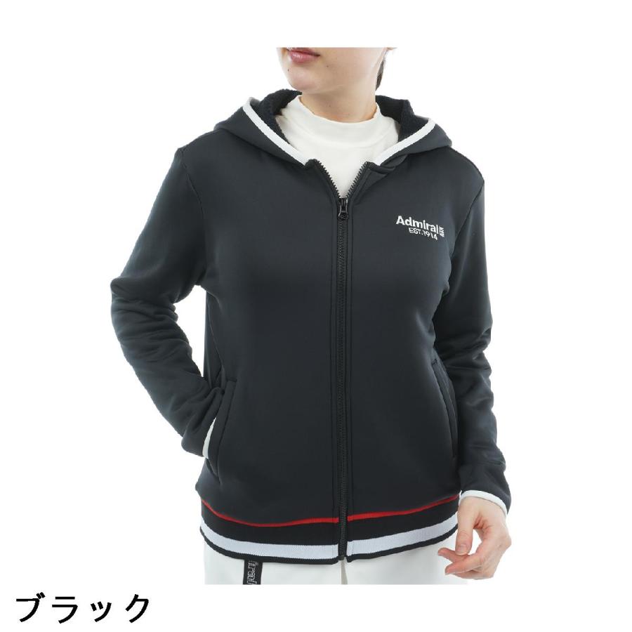 Admiral（アドミラル） 裏起毛 カルイシ 軽量ジップフーディーパーカー