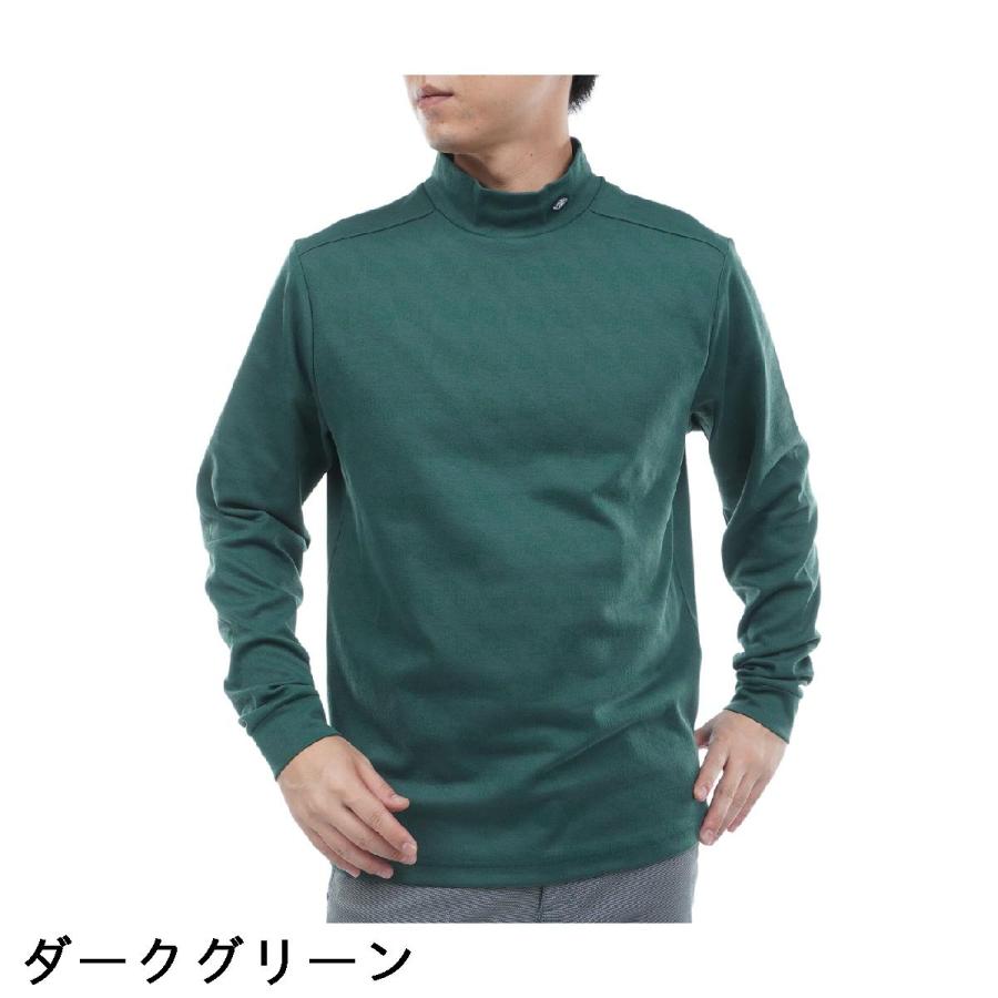 FIDRA（フィドラ） ストレッチ モックネック長袖シャツ : GDOゴルフ