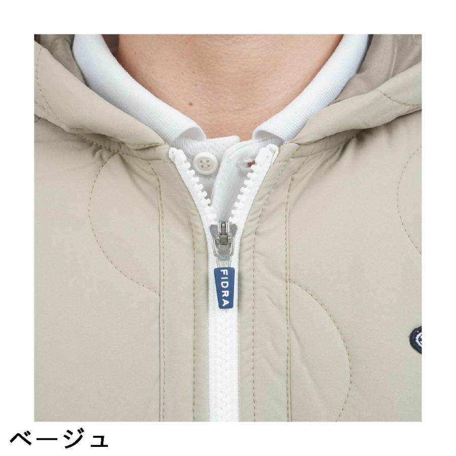 FIDRA（フィドラ） ストレッチ ニット軽量中綿ジャケット : GDOゴルフ