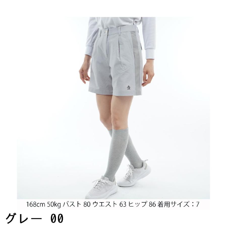 マンシングウェア　Munsingwear　ストレッチSOLOTEX ワンタックハーフパンツ　レディス Munsingwear（マンシングウェア） ストレッチSOLOTEX ワンタックハーフ