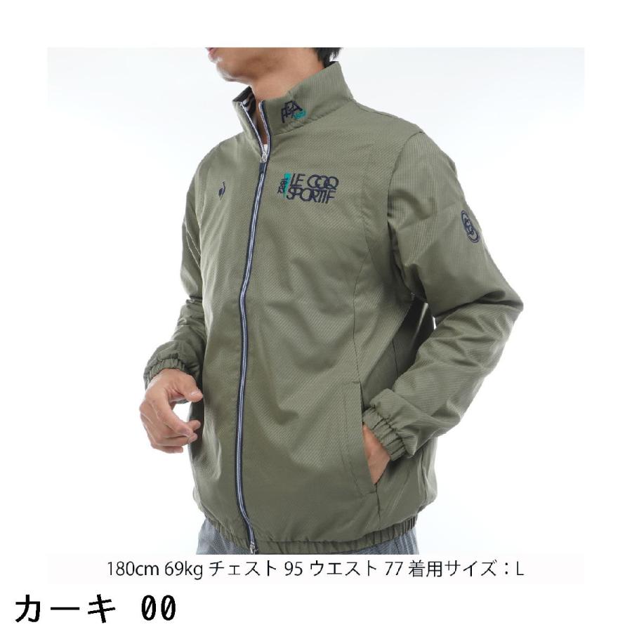 ルコックスポルティフ ゴルフウェア ヒートナビ2WAYブルゾン　グリーン　L le coq sportif GOLF（ルコックスポルティフ ゴルフ） ルコック