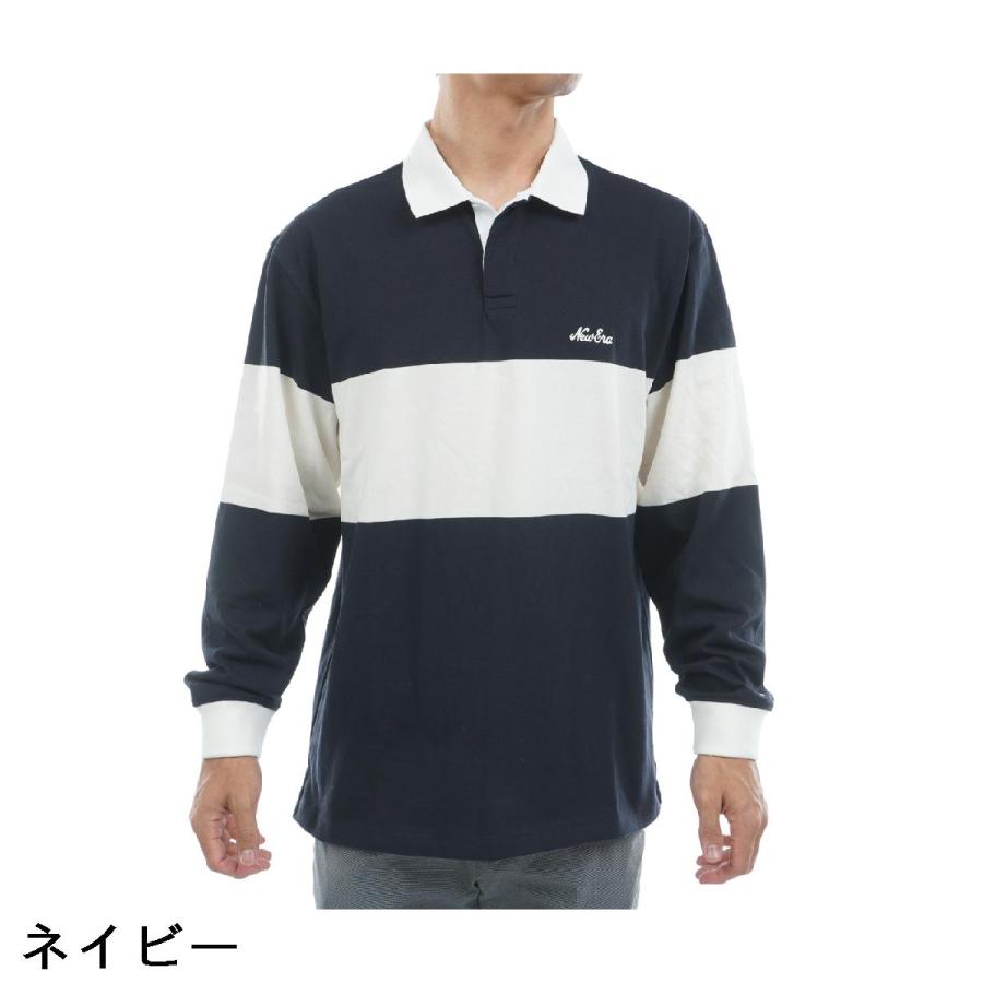 NEW ERA（ニューエラ） NEW ERA GOLF GF ラグビー 長袖ポロシャツ