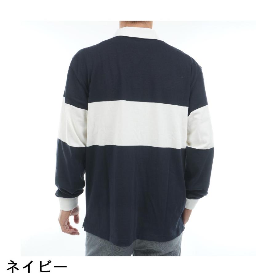 NEW ERA（ニューエラ） NEW ERA GOLF GF ラグビー 長袖ポロシャツ