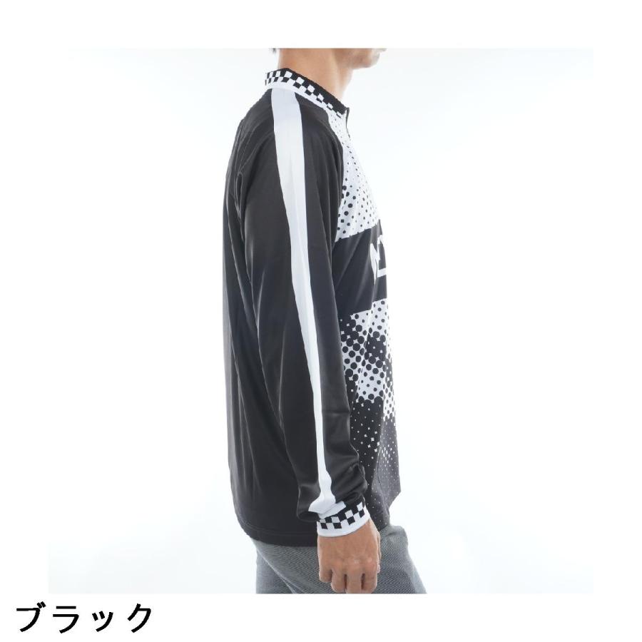 NEW ERA（ニューエラ） NEW ERA GOLF GF ハーフジップ長袖ポロシャツ