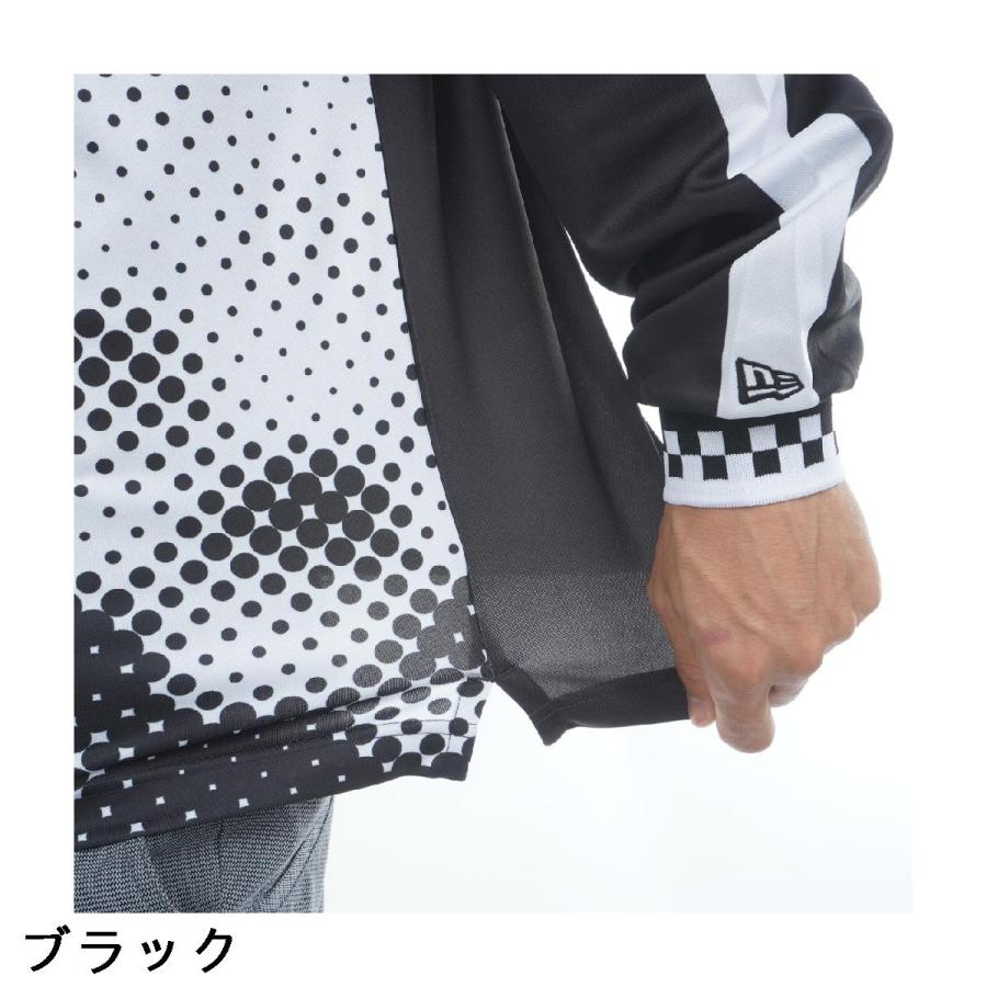 NEW ERA（ニューエラ） NEW ERA GOLF GF ハーフジップ長袖ポロシャツ