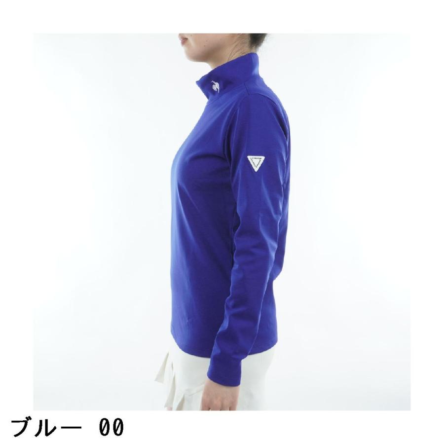 ルコックスポルティフ ゴルフ　Le coq sportif GOLF　ストレッチ 裏起毛モックネック長袖シャツ　レディス le coq sportif GOLF（ルコックスポルティフ ゴルフ） ルコック