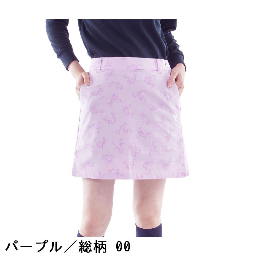 ルコックスポルティフ ゴルフ　Le coq sportif GOLF　ストレッチ 総柄ウォームスカート　レディス le coq sportif GOLF（ルコックスポルティフ ゴルフ） ルコック