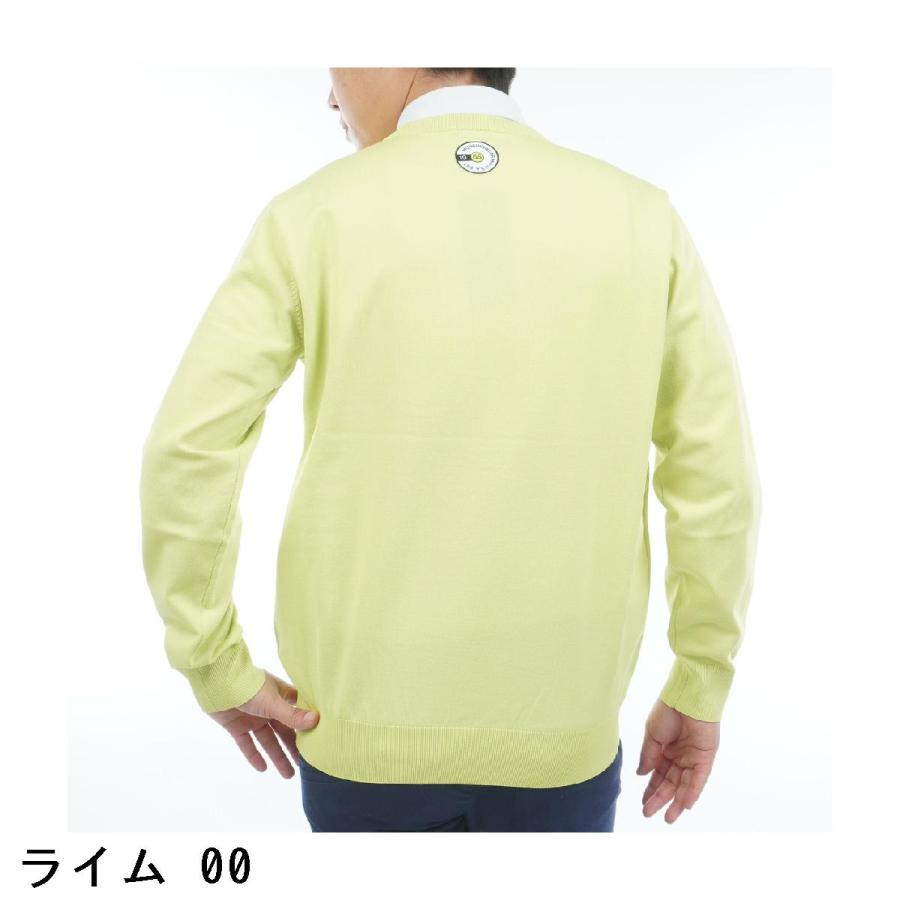 Munsingwear（マンシングウェア） ロゴジャカードクルーネックセーター
